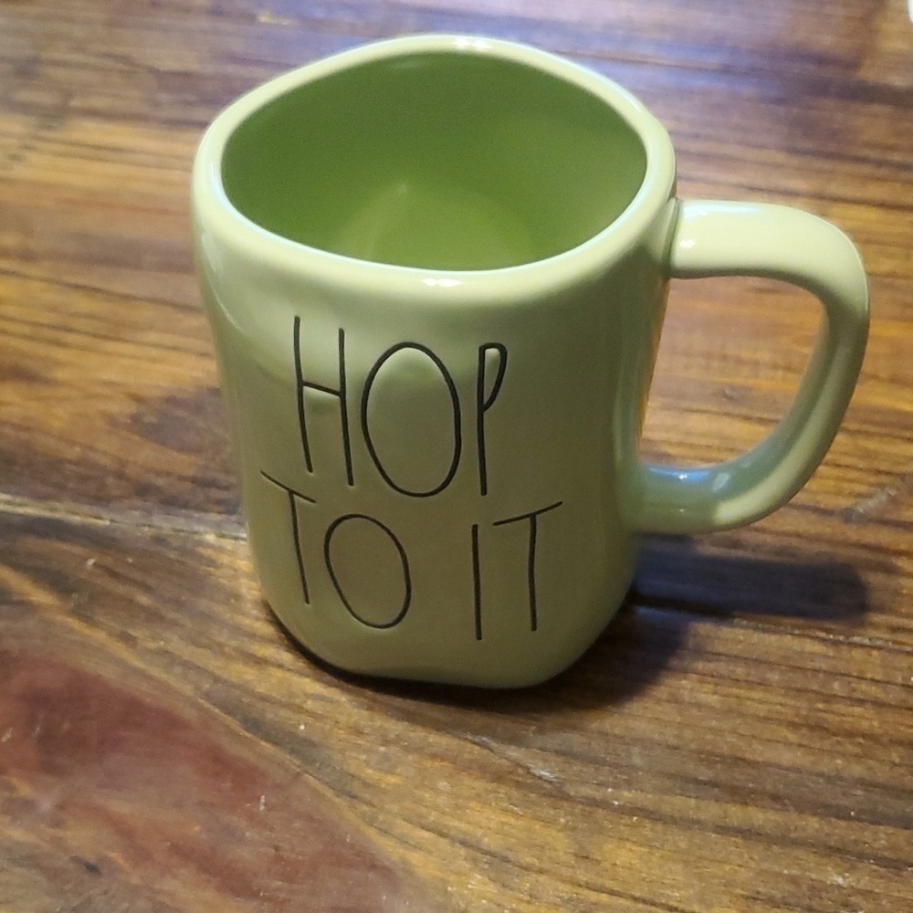 Rae Dunn Hop To It Coffee Mug